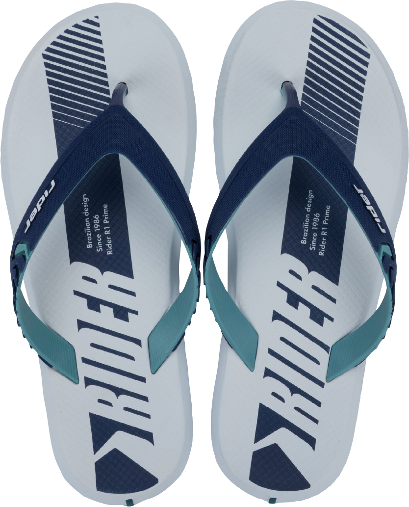 Sandalia Rider R1 Prime Masc Adulto Branco/Azul/Verde