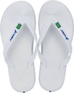 Sandalia Rider R1 Brasil Masc Adulto Branco/Branco/Azul