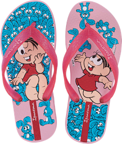 Sandalia Ipanema Turma Da Monica Fem Infantil Rosa/Rosa