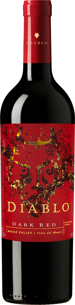 Vinho Chileno Diablo Dark Red Tinto Meio Seco 750ml