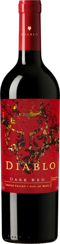 Vinho Chileno Diablo Dark Red Tinto Meio Seco 750ml