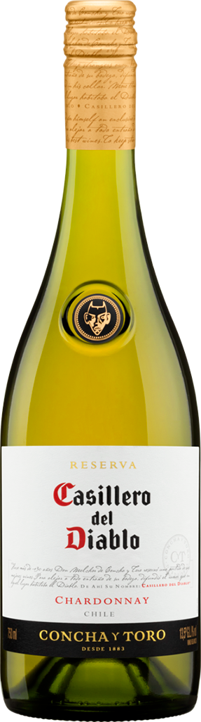 Vinho Chileno Casillero Del Diablo Chardonnay 750ml