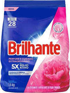 Sabao Em Po Brilhante Cuidado Extraordinario Sachet 1,6kg