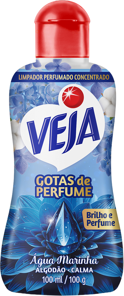 Limpador Perfumado Concentrado Veja Algodao 100ml