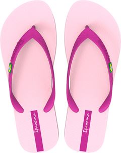 Sandalia Ipanema Brasil Fem Infantil Rosa/Rosa Fluorescente