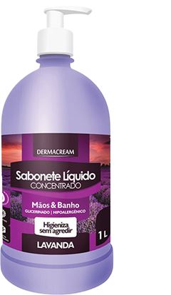 Sabonete Liquido Dermacream Lavanda 1l