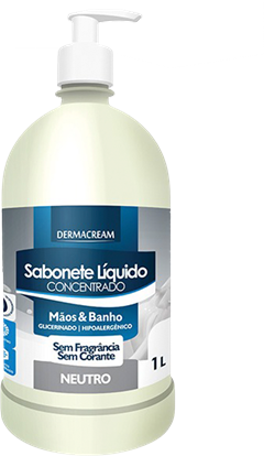 Sabonete Liquido Dermacream Neutro 1l