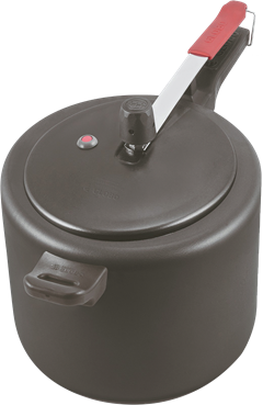 Panela Pressao Antiaderente Globo Preta 7l