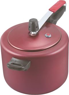Panela Pressao Antiaderente Globo Vermelha 4,5l