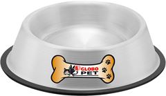 Comedouro Pet Aluminio Globo P