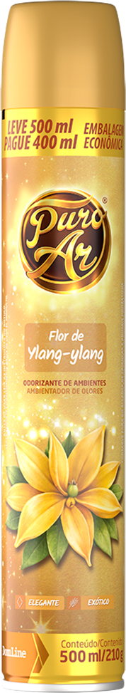 Odorizante Puro Ar Flor De Ylang Ylang L500ml P400ml