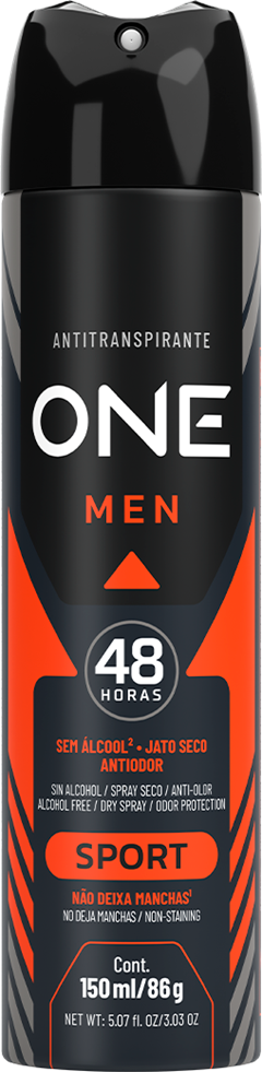 Desodorante Aerossol Above One Men Sport 150ml