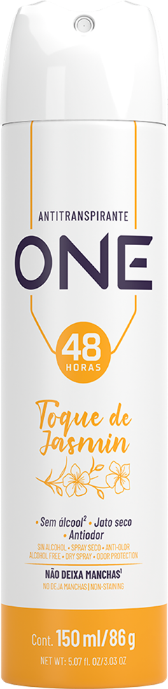 Desodorante Aerossol Above One Feminino Toque Jasmin 150ml