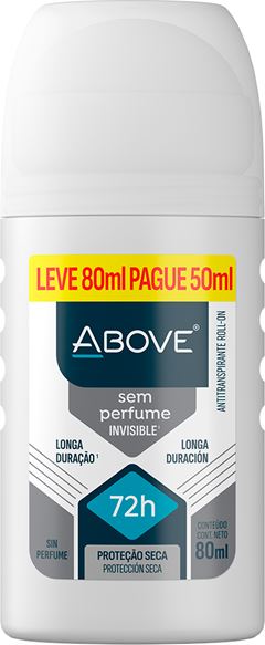 Desodorante Rollon Above Unissex Transparente Lv80ml Lp50ml