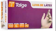Luva Talge Latex Com Po G 100un