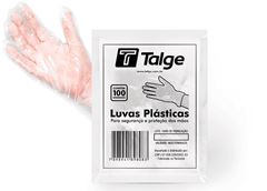 Luva Talge Descartavel 100un