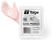 Luva Talge Descartavel 100un