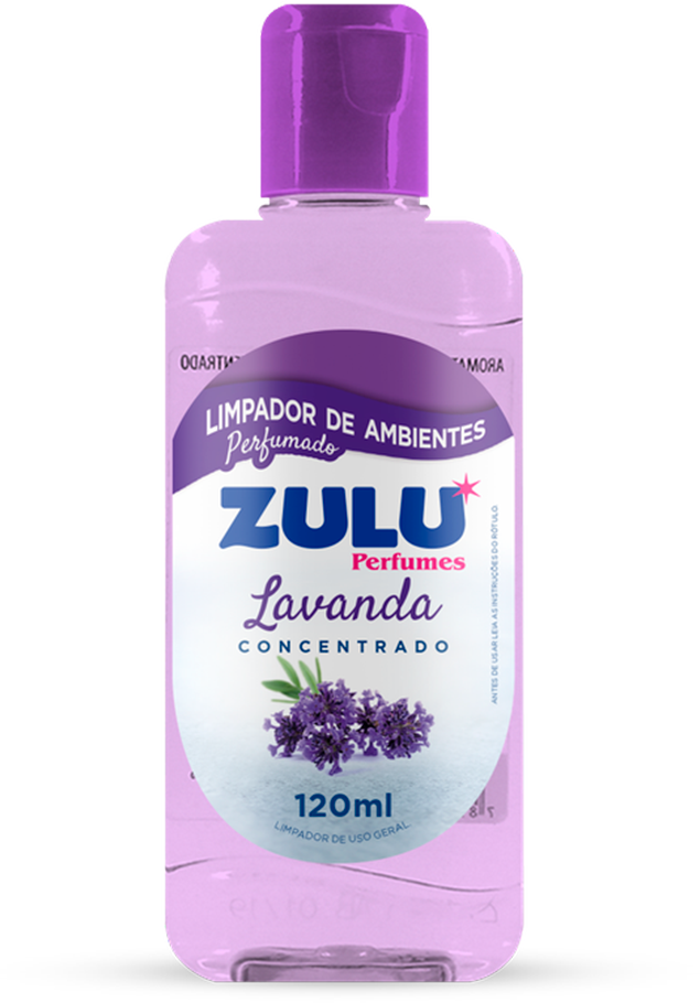 Limpador Perfumado Zulu Concentrado Lavanda 120ml