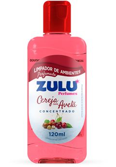 Limpador Perfumado Zulu Concentrado Cereja Com Avela 120ml
