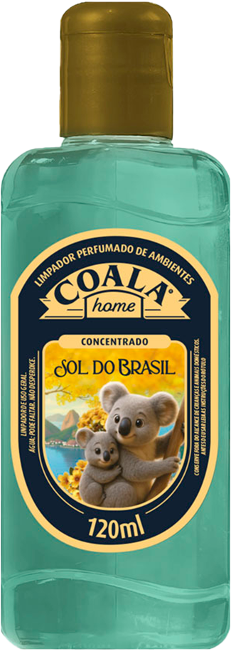 Limpador Perfumado Coala Concentrado Sol Do Brasil 120ml