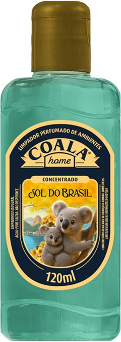 Limpador Perfumado Coala Concentrado Sol Do Brasil 120ml