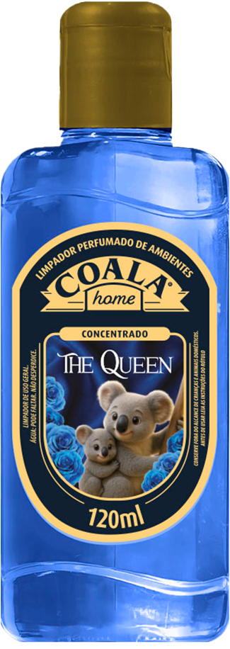 Limpador Perfumado Coala Concentrado The Queen 120ml