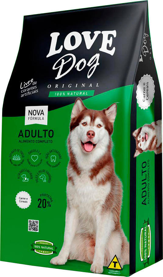 Racao Para Caes Love Dog 25kg
