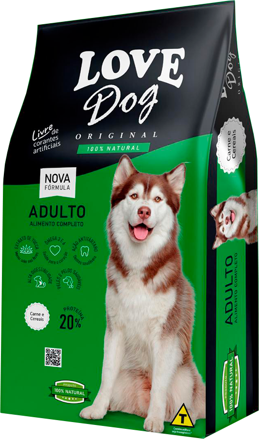 Racao Para Caes Love Dog 1kg