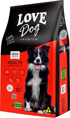 Racao Para Caes Love Dog Premium 25kg