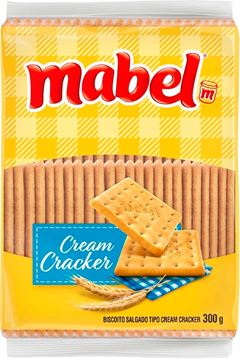 Biscoito Mabel Cream Cracker 300g