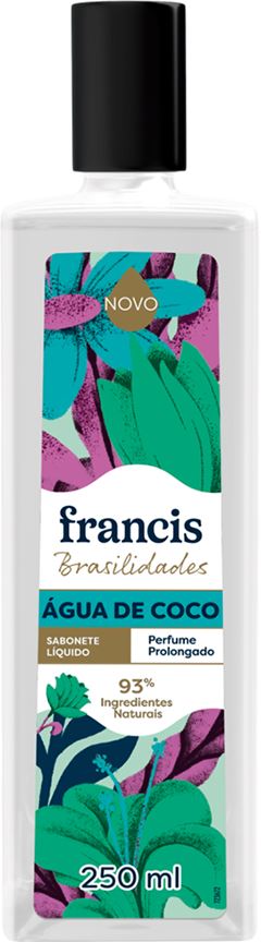 Sabonete Liquido Francis Brasilidades Agua De Coco 250ml