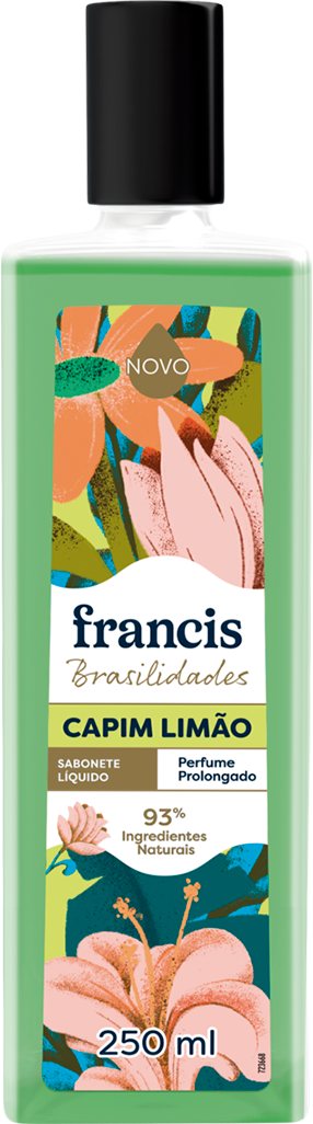 Sabonete Liquido Francis Brasilidades Capim Limao 250ml