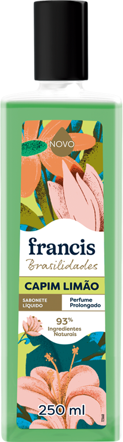 Sabonete Liquido Francis Brasilidades Capim Limao 250ml