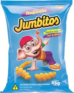 Salgadinho Jumbitos Requeijao 55g