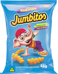 Salgadinho Jumbitos Requeijao 55g