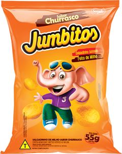 Salgadinho Jumbitos Churrasco 55g
