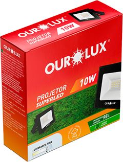 Refletor Ourolux Led 10w Bivolt