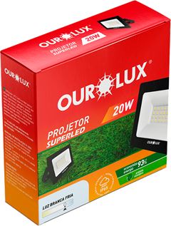 Refletor Ourolux Led 20w Bivolt