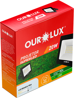 Refletor Ourolux Led 20w Bivolt
