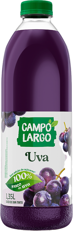 Suco Campo Largo Uva Tinto Pet 1,35l