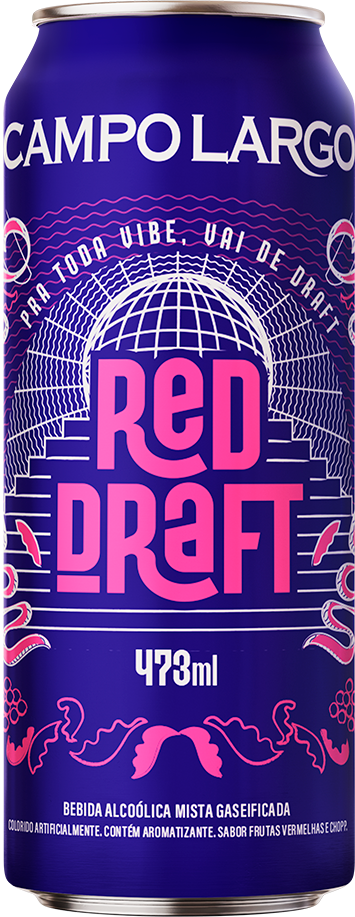 Chopp De Vinho Campo Largo Red Draft 473ml