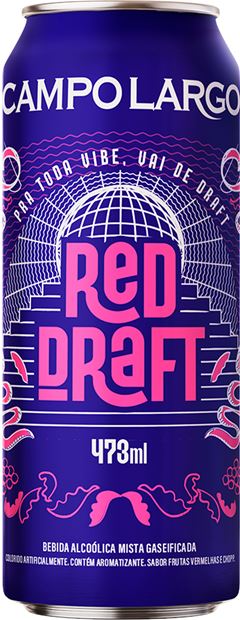 Chopp De Vinho Campo Largo Red Draft 473ml