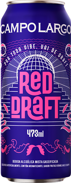 Chopp De Vinho Campo Largo Red Draft 473ml