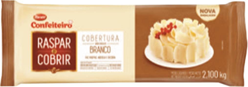 Cobertura Harald Raspar Cobrir Branco 2,1kg