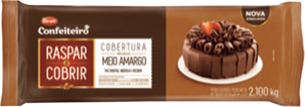 Cobertura Harald Raspar Cobrir Meio Amargo 2,1kg
