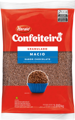 Chocolate Granulado Harald Confeiteiro Macio 2,01kg