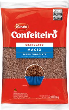 Chocolate Granulado Harald Confeiteiro Macio 2,01kg