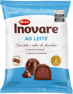 Cobertura Gotas Inovare Chocolate Ao Leite 1,01kg