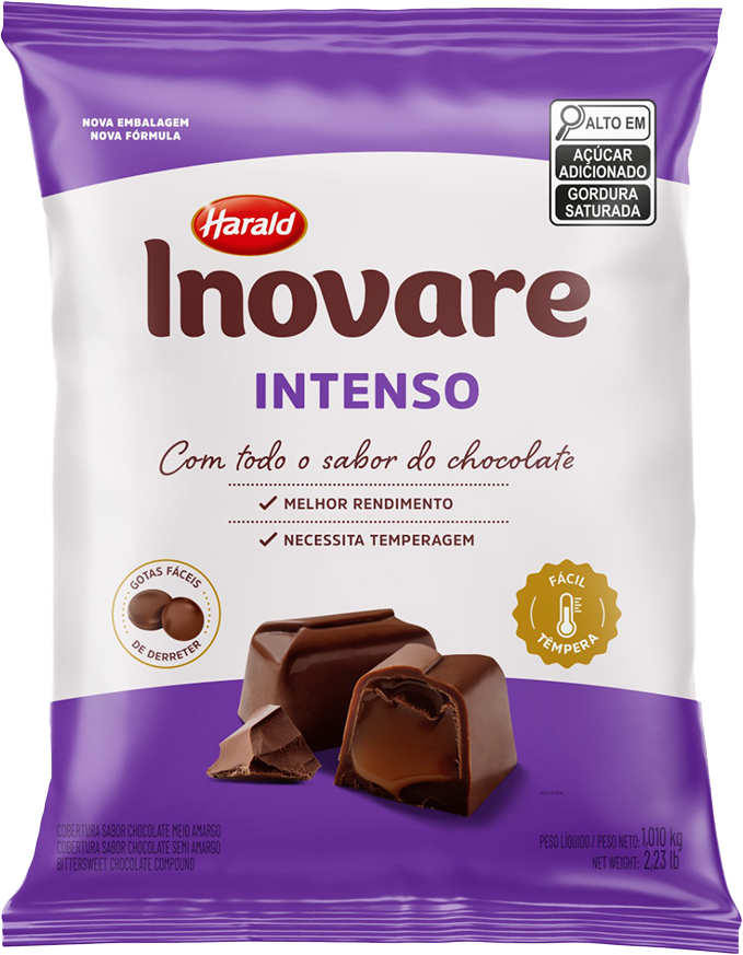 Cobertura Gotas Inovare Intenso 1,01kg