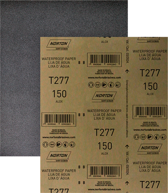 Lixa Norton D Agua T277 150 Preta